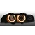 OEM Kristalni farovi Angel Eyes BMW E39 (95-00), Crni