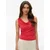 VERO MODA Top VMJOAN  rdeča