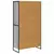 Kreveta 2 pcs Siva Sonoma 81 x 36 x 150.5 cm Konstruirano drvo