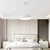 Brilagi - LED prigušiva luster FALCON MODERN LED/54W/230V prečnik 60 cm bela + daljinski upravljač