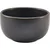 GENWARE Porcelanasta skleda, 75 mm, premer: 124 mm, črna