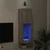 TV ormarić s LED svjetlima boja hrasta 30,5x30x102 cm