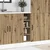 Vidaxl Spodnja omarica “Riga” artisan hrast 20x44,5x81,5cm