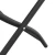 Sklopiva stolica za vrt 2 pcs Antracit 42 x 52 x 82cm