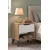Hanah Home noćni ormarić Vel3-Sw, 44 cm, hrast / beli