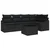 Set sofe s jastukom 6 pcs Crna poliratan