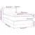 Vidaxl Box spring postelja z vzmetnico moder 80x200 cm blago