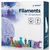 Gembird TPE FLEKSIBILNI Filament za 3D stampac 1,75mm kotur 1KG Crna | 3DP-TPE1.75-01-BK