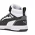 PUMA Rebound V6 Mid Sneakers Kids, White/Black/Shadow Grey