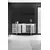 Hanah Home Luxe Komoda, Belo-Zlatna