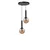 Opviq Luster 2614439, Crni