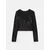 Pull&Bear Majica PACIFIC črna