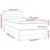 Vidaxl Box spring postelja z vzmetnico črna 90x200 cm blago