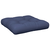 Set jastuka za palete modri 60 x 40 x 12 cm od tkanine