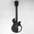 Wallity Zidna dekoracija Electric Guitar-APT220LS, 33x99 cm, 1.5 mm, Crna