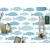 Decormat Vinilna preproga Ribe 120x180 cm