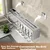Pinyu Kuhinjski držač sa kukicama, 50 cm, Srebrne boje