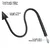 LateToBed BDSM Line Weave Devil Tail Butt Plug Black