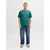 JACK & JONES Majica JJEStar smaragd/bela