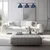 Luster na sajli CAPITAL 3xGX53/15W/230V, plave boje