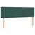 Vidaxl Box spring postelja z vzmetnico temno zelena 160x220 cm žamet