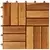 Pločice za decking 10 pcs Smeđa 30 x 30 cm Acacijsko drvo