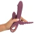 VIBRATOR SLIM TRIPLE PLUM