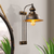 Opviq Saglam 3743 Zidna lampa, Crno-Zlatna