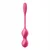 Satisfyer Keglove kroglice Love Birds 2 Connect, roza