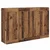 Kabinetski zidni Zidne 2 pcs Staro drvo 69,5 x 34 x 90 cm