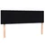 vidaXL Box spring postelja z vzmetnico črna 160x210 cm žamet