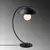 Opviq Stona lampa E27 Socket, Crna
