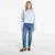 Srajca Calvin Klein Jeans Solid Boxy Cropped Shirt Grey XXS