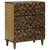 Kreveta 2 pcs Smeđa 60 x 33,5 x 75 cm Čvrsto drvo manga