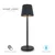 BBLINK T16011 Stona lampa punjiva 3W 3000K IP54, Crna