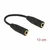 Delock adapter AVDIO 3,5Ž-3,5Ž 4pin 13cm 65896