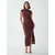 BWLDR Obleka ETERNITY DRESS rjava