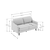 Atelier del Sofa Dvosed Robin 2, Maslinasta