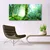 tulup.si Steklena slika Forest moss narava 140x70 cm 2 obešalnika