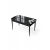 HANAH HOME Trpezarijski sto Zen Black Marble Black