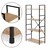 ModernHome Polica za knjige LOFT 4