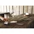 LINDDNA Podstavek za kozarce, curve, Double, Cloud black/Nupo metallic