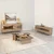 Hanah Home Komoda Nice 180x80x40cm Bronzano-Zlatna