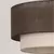 Brilagi - LED luster na sajli BOHO ECO 1xE27/10W/230V prečnik 40 cm braon/krem