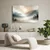 Slika meglene gore in jezero - 90x60