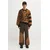 Pulover z dodatkom volne Aries Brushed Leopard