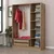 Hanah Home Garderober Kale-2281, 135x190x52 cm, Hrast