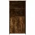 Visoka komoda boja hrasta 62 x 36 x 121,5 cm konstruirano drvo