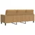 Vidaxl Trosed rjav 180 cm žamet