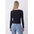 Trendyol Milla ženska bluza Twoaw26Bz00012, Crna- Crna